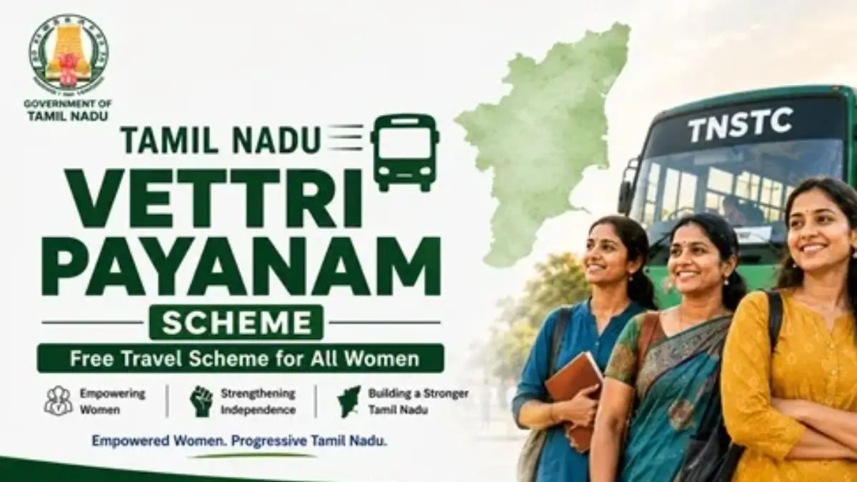 Tamil Nadu Vettri Payanam Scheme 2026: Free Bus Travel Expanded to 12,692 Buses