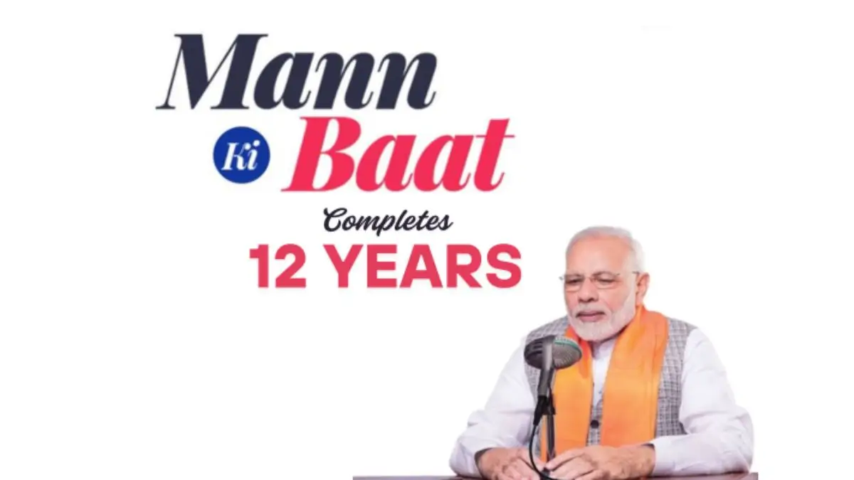 PM Modi’s ‘Mann Ki Baat’ Completes 12 Years