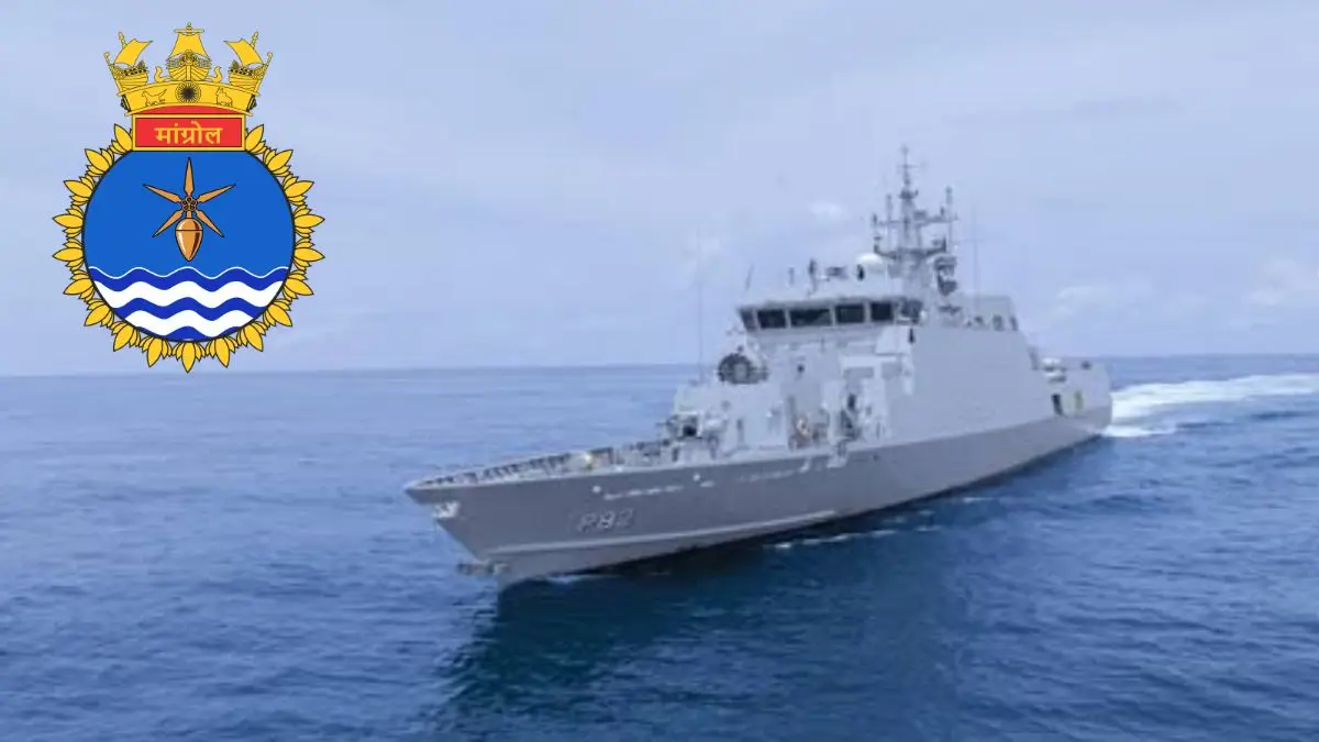 Indian Navy to Commission Mangrol Anti-Submarine Warfare Craft on October 12