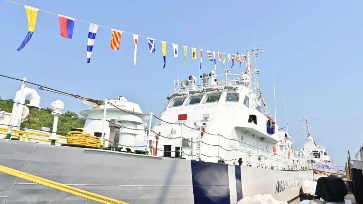 ICGS Ajit Commissioned: Indian Coast Guard’s Indigenous Fast Patrol Vessel