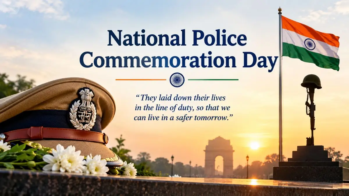 Police Commemoration Day 2026: History, Significance and National Police Memorial