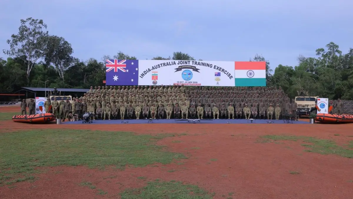 India-Australia Joint Military Exercise AUSTRAHIND 2026 Begins in Kerala