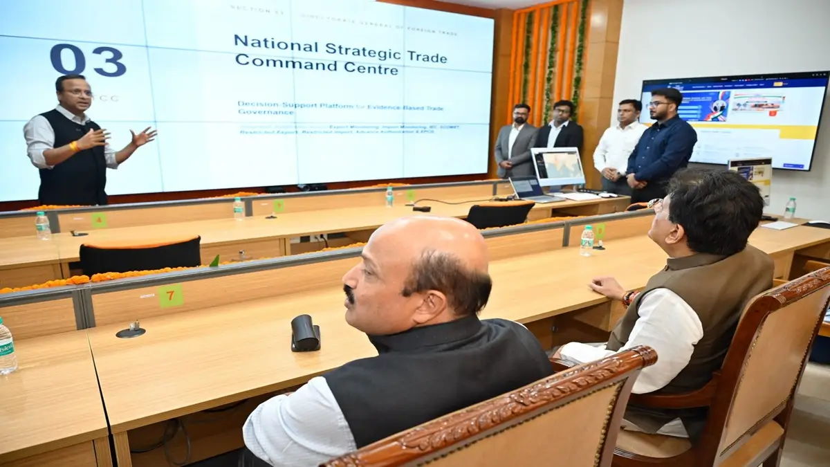 National Strategic Trade Command Centre (NSTCC) Launched by Piyush Goyal