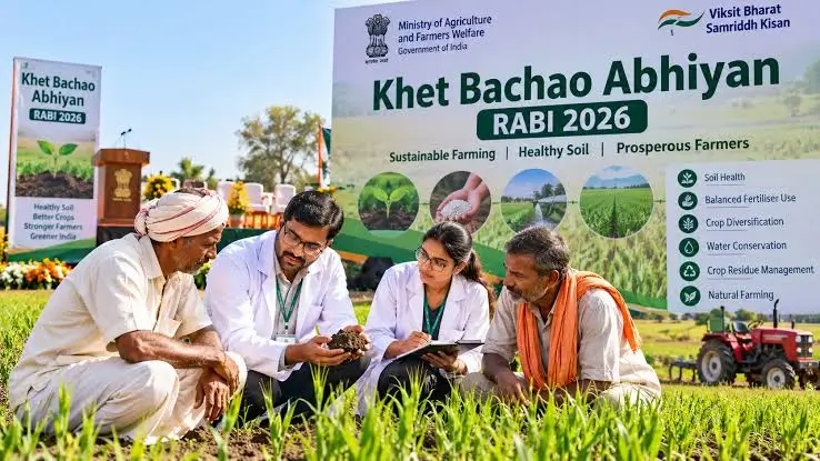 Khet Bachao Abhiyan–Rabi 2026: Launch Date, Objectives and Key Facts