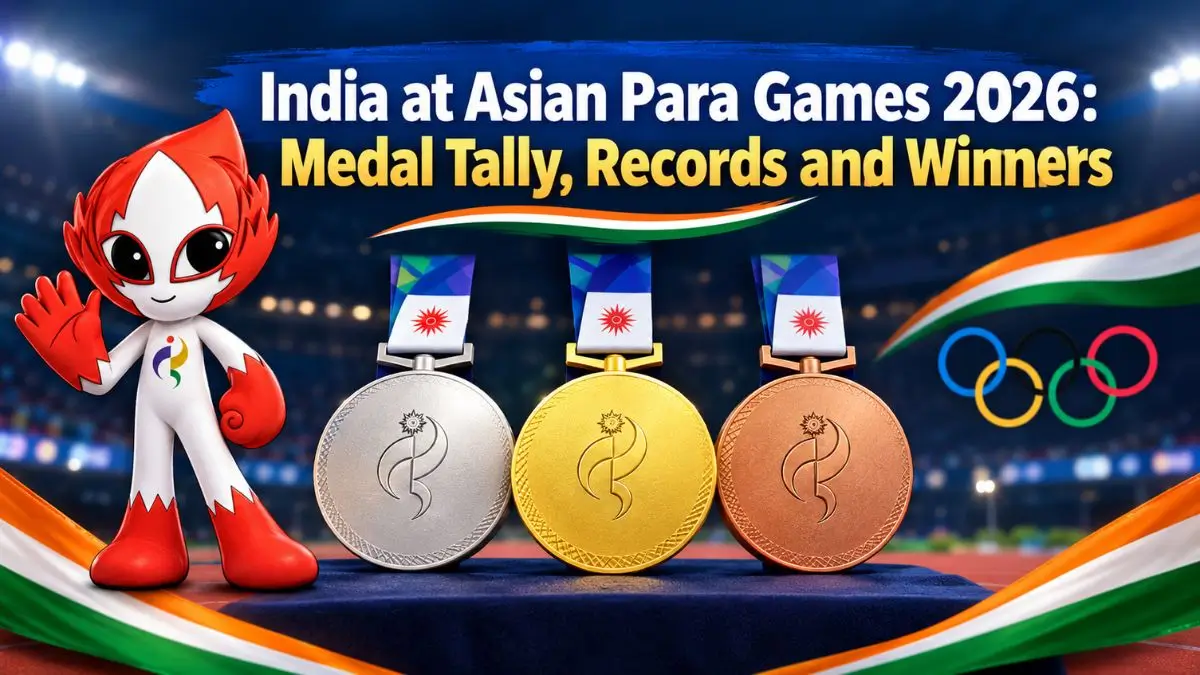 India at Asian Para Games 2026: Medal Tally, Records and Winners