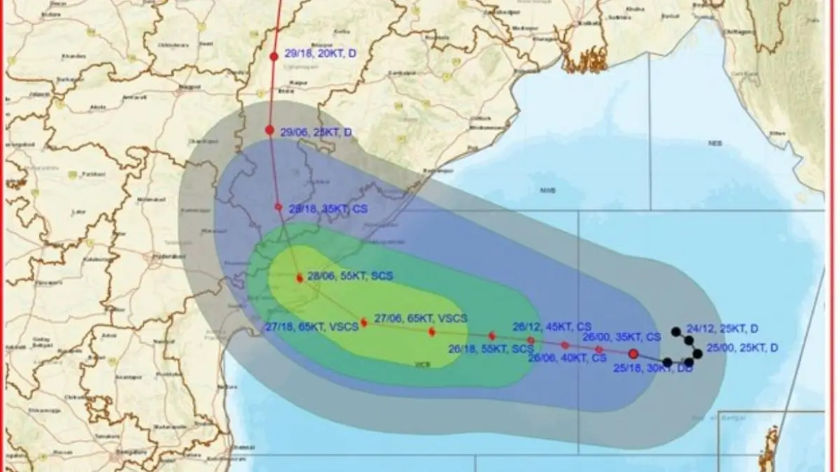Cyclone Arnab 2026: Landfall Forecast for Andhra Pradesh on October 28