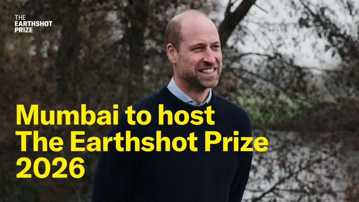 Earthshot Prize 2026: Mumbai to Host First-Ever India Edition