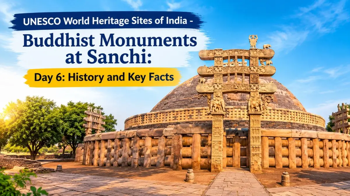 UNESCO World Heritage Sites of India - Buddhist Monuments at Sanchi: Day 6: History and Key Facts